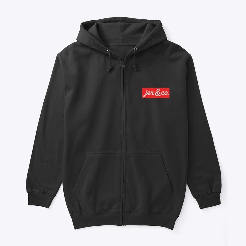 jer&co. zip hoodie