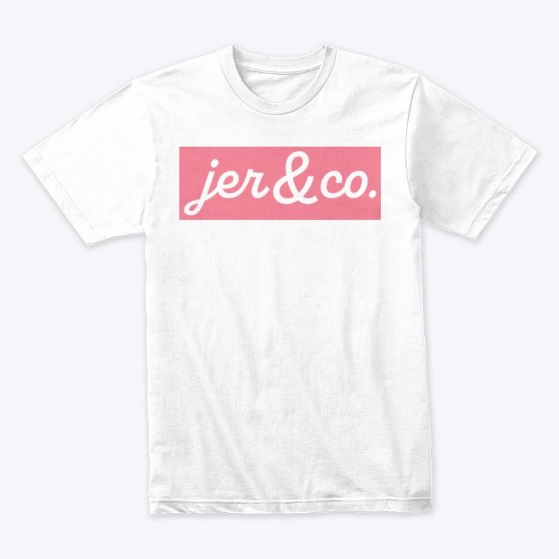 classic white/pink tee for PPNNE